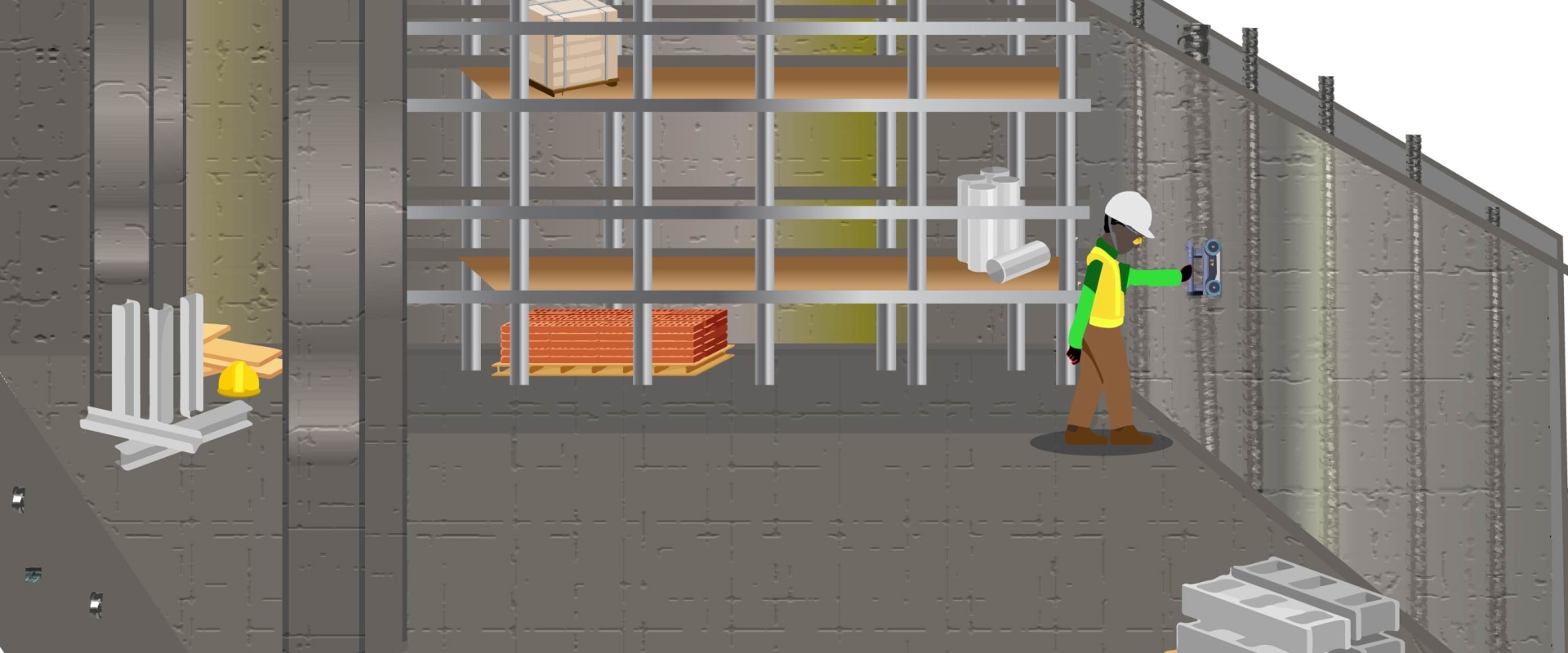 What is the difference between concrete scan and xray?